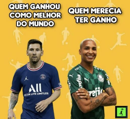 Cerimônia de premiação da Bola de Ouro rendeu memes nas redes sociais.