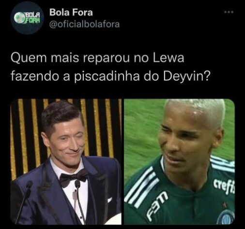 Cerimônia de premiação da Bola de Ouro rendeu memes nas redes sociais.