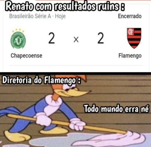 Brasileirão: os melhores memes de Chapecoense 2 x 2 Flamengo