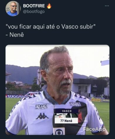 Série B do Brasileirão: torcedores fazem memes com goleada do Botafogo diante do Vasco da Gama, em São Januário.