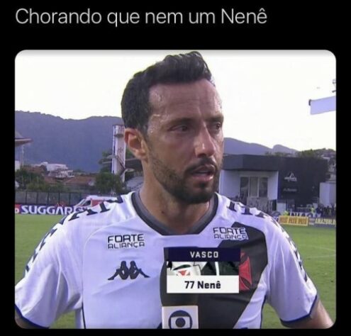 Série B do Brasileirão: torcedores fazem memes com goleada do Botafogo diante do Vasco da Gama, em São Januário.