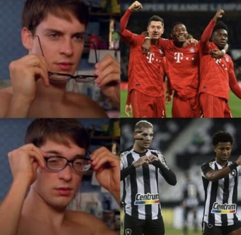 Série B do Brasileirão: torcedores fazem memes com goleada do Botafogo diante do Vasco da Gama, em São Januário.