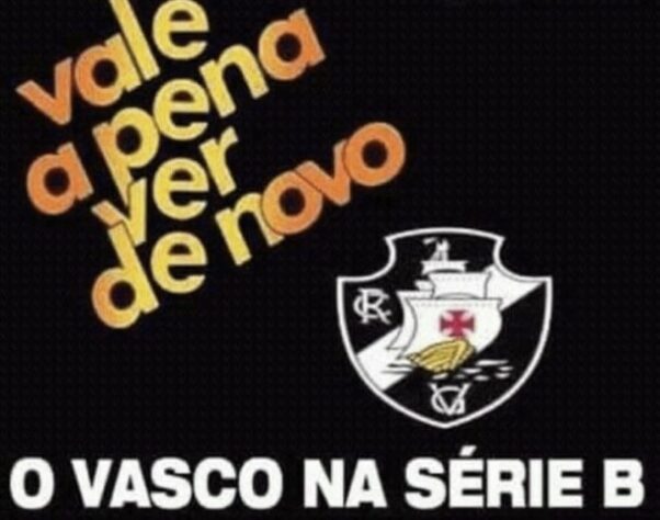 Série B do Brasileirão: torcedores fazem memes com goleada do Botafogo diante do Vasco da Gama, em São Januário.