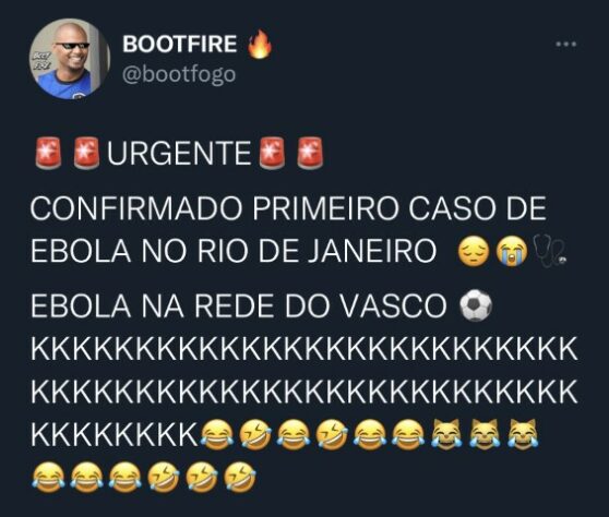 Série B do Brasileirão: torcedores fazem memes com goleada do Botafogo diante do Vasco da Gama, em São Januário.