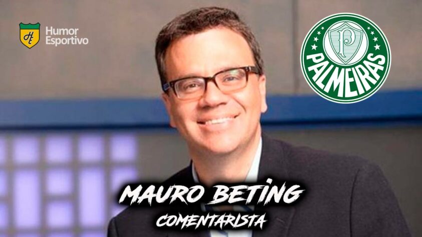 Mauro Beting é torcedor do Palmeiras