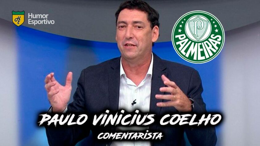 Paulo Vinicius Coelho, o PVC, é torcedor do Palmeiras