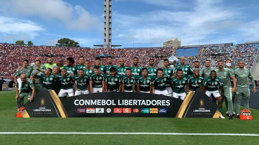 Time do Palmeiras na foto oficial.
