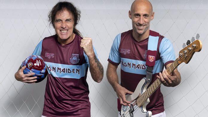 Steve Harris (inglês, baixista do Iron Maiden) - torcedor do West Ham / Iron Maiden faz show no Palco Mundo em 02/09 (sexta-feira)