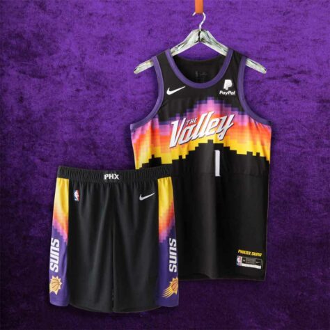 Uniforme do Phoenix Suns.