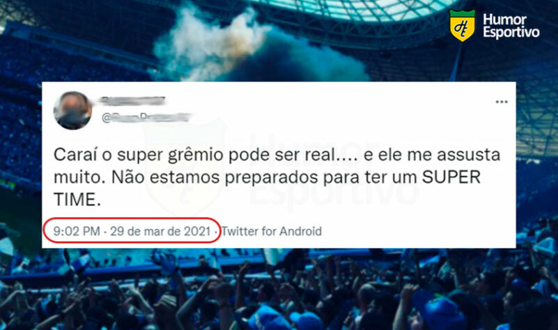 Frustração gremista: torcedores se iludiram com um super time, mas viram equipe ser rebaixada à Série B do Brasileirão.