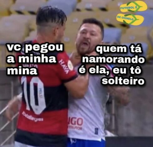 Expulsos no segundo tempo, Diego Ribas e Rossi ganharam memes nas redes sociais.