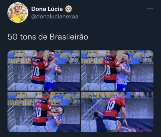 Expulsos no segundo tempo, Diego Ribas e Rossi ganharam memes nas redes sociais.