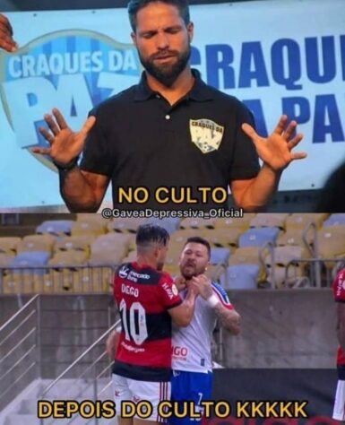 Expulsos no segundo tempo, Diego Ribas e Rossi ganharam memes nas redes sociais.