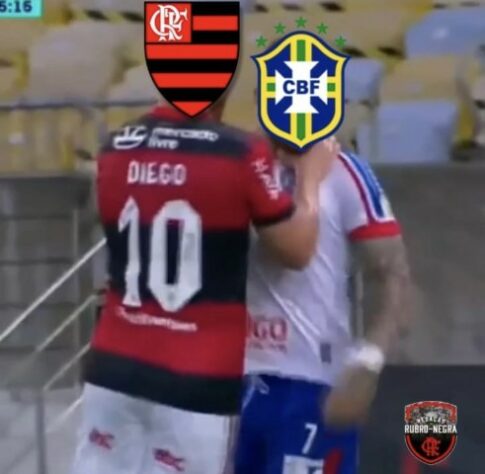 Expulsos no segundo tempo, Diego Ribas e Rossi ganharam memes nas redes sociais.