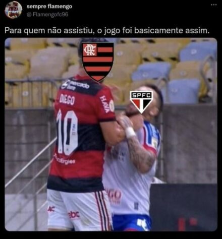 Brasileirão: os melhores memes da goleada do Flamengo sobre o São Paulo