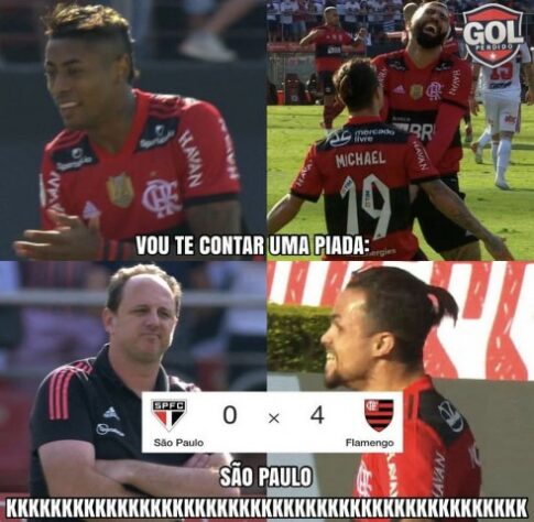 Brasileirão: os melhores memes da goleada do Flamengo sobre o São Paulo