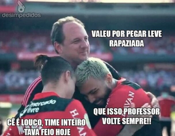 Memes, São Paulo 3 x 0 Flamengo