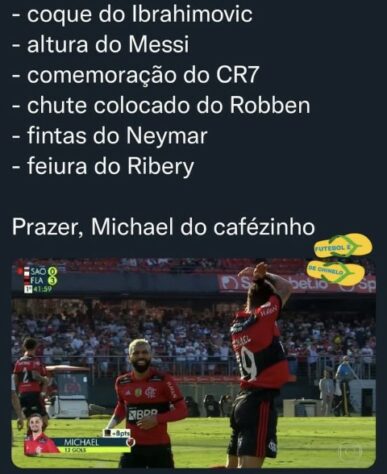 Brasileirão: os melhores memes da goleada do Flamengo sobre o São Paulo