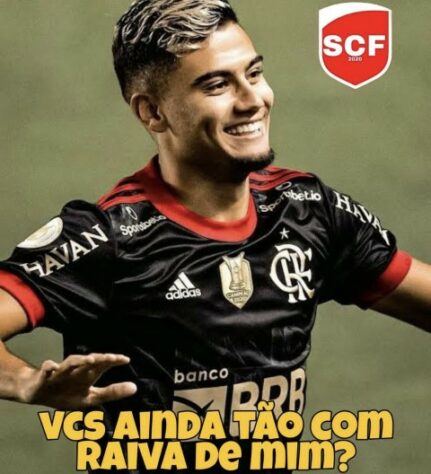 Libertadores da América: Andreas Pereira protagoniza montagens em vice do Flamengo para o Palmeiras.