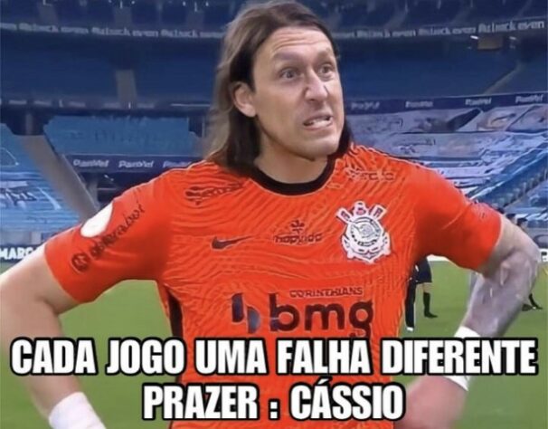 Brasileirão: Corinthians perde por 2 a 1 para o Ceará e torcedores fazem memes com Cássio.