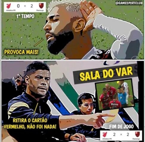 Brasileirão: os melhores memes de Athletico Paranaense 2 x 2 Flamengo