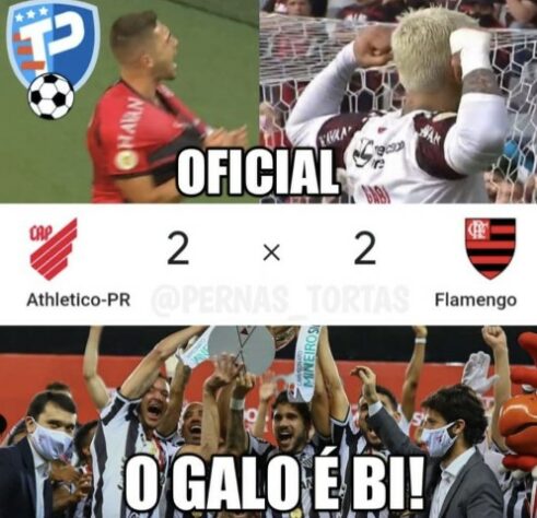 Brasileirão: os melhores memes de Athletico Paranaense 2 x 2 Flamengo