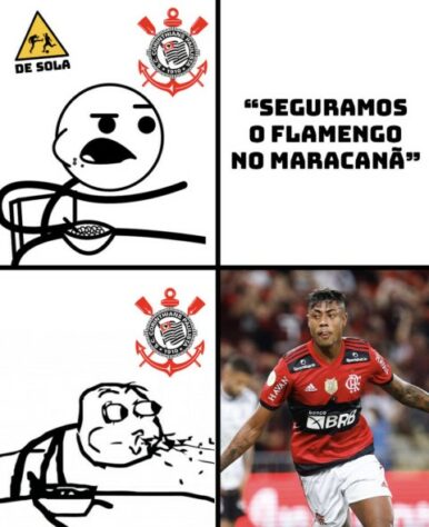 Brasileirão: os melhores memes de Flamengo 1 x 0 Corinthians