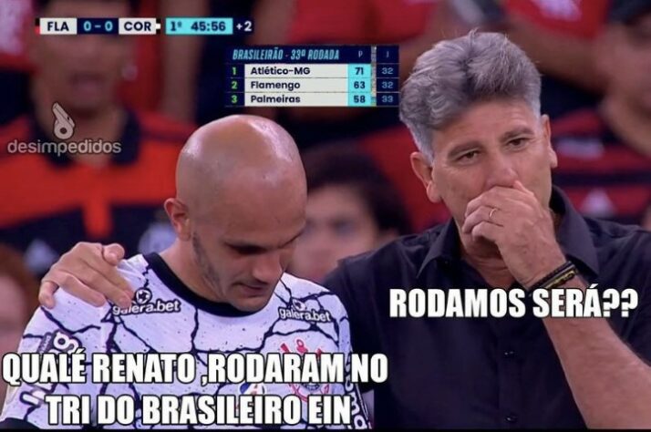 Flamengo raiz! - Confira os memes da partida contra o Corinthians - Coluna  do Fla