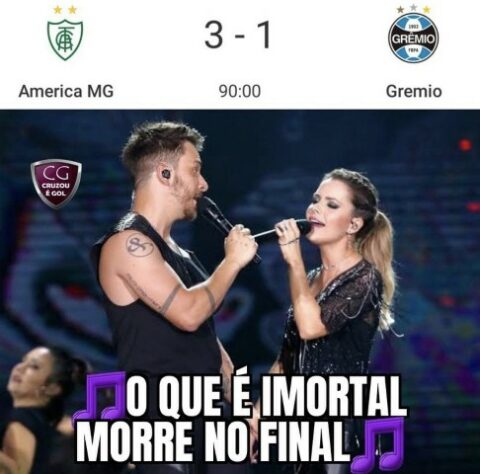 Brasileirão: os melhores memes de América-MG 3 x 1 Grêmio