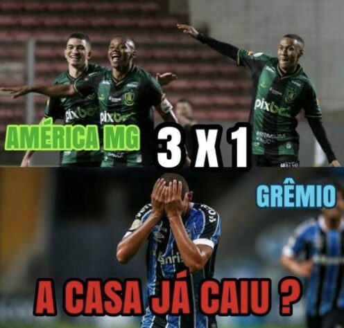 Brasileirão: os melhores memes de América-MG 3 x 1 Grêmio
