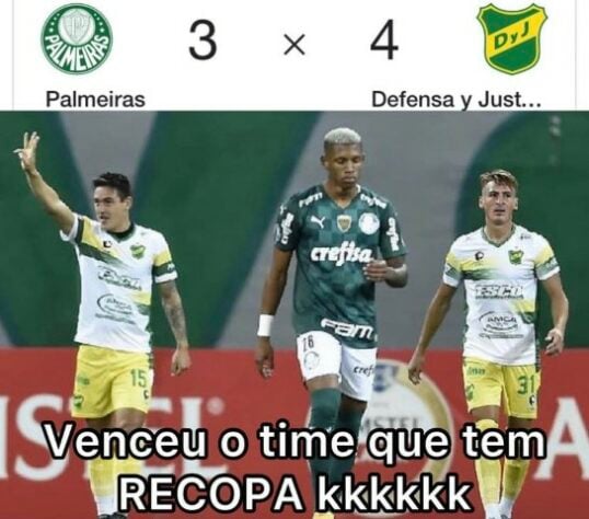 5ª rodada (18/05/2021) - Palmeiras 3 x 4 Defensa y Justicia (gols de Willian, Zé Rafael e Gustavo Scarpa)