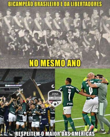 Festa do Verdão: Palmeiras é campeão da Libertadores da América sobre o Flamengo e torcedores enchem as redes sociais com memes.