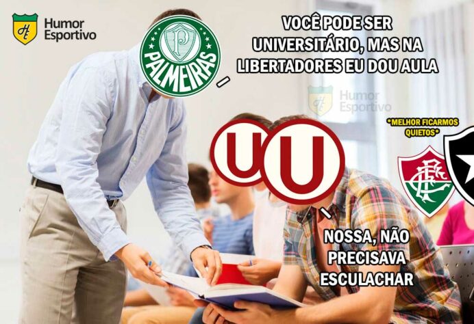 1ª rodada (21/04/2021) - Universitario 2 x 3 Palmeiras (gols de Raphael Veiga, Danilo e Renan)