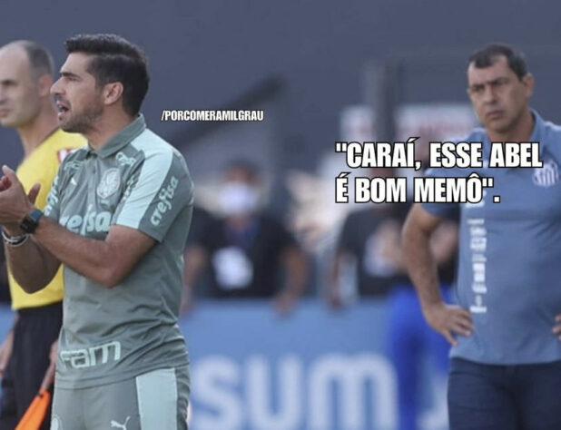 Brasileirão 2021 (07/11/2021): pela 30ª rodada do campeonato, mais uma vitória do Palmeiras, dessa vez por 2 a 0 e dentro da Vila Belmiro. Não faltaram zoeiras com a freguesia do Peixe.