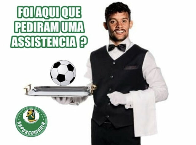 Vitória do Palmeiras por 4 a 0 sobre o Atlético-GO fez a alegria dos torcedores do Verdão nas redes sociais. Responsável por duas assistências e um gol, Gustavo Scarpa foi protagonista de montagens e parceria com Raphael Veiga foi elogiada. Confira! (Por Humor Esportivo)