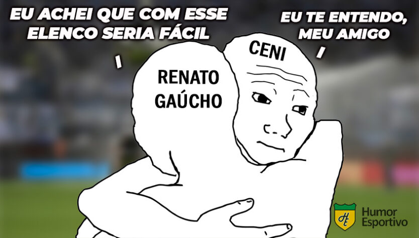 Demissão de Renato Gaúcho do Flamengo rende memes nas redes sociais.