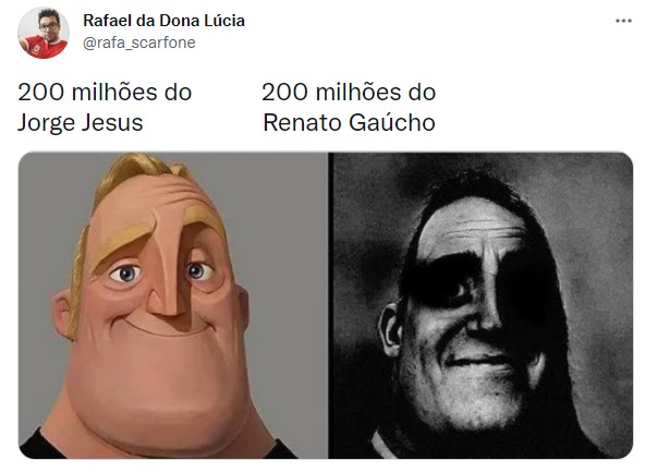 Demissão de Renato Gaúcho do Flamengo rende memes nas redes sociais.