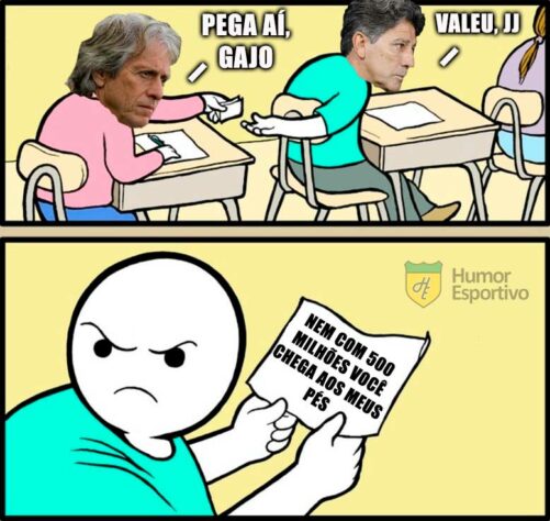 Demissão de Renato Gaúcho do Flamengo rende memes nas redes sociais.