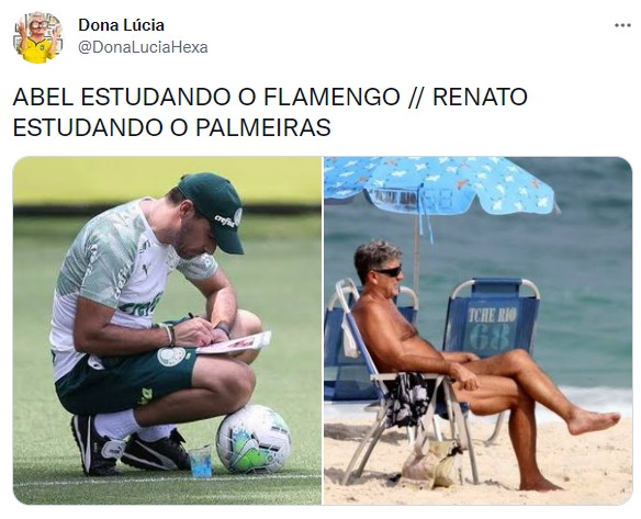 Web não perdoa Renato Gaúcho em memes após final da Libertadores contra o Palmeiras.