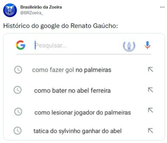 Web não perdoa Renato Gaúcho em memes após final da Libertadores contra o Palmeiras.