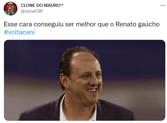 Web não perdoa Renato Gaúcho em memes após final da Libertadores contra o Palmeiras.
