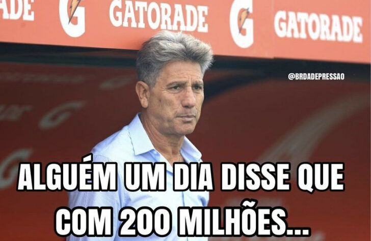 Demissão de Renato Gaúcho do Flamengo rende memes nas redes sociais.