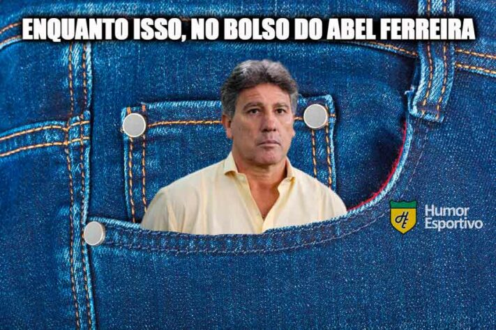 Web não perdoa Renato Gaúcho em memes após final da Libertadores contra o Palmeiras.