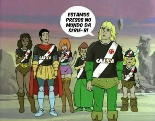 Após a derrota por 3 a 0 para o Vitória, em São Januário, o Vasco não tem mais chances matemáticas de acesso à Série A. Tristeza dos vascaínos, alegria dos rivais que encheram as redes sociais com memes após o jogo.  Confira na galeria! (Por Humor Esportivo)