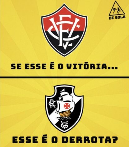 Derrotado por 3 a 0 pelo Vitória e sem chances de disputar a Série A em 2022, Vasco vira alvo de memes.