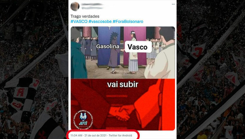 Dia de recordar: torcedores do Vasco tinham grande expectativa pelo acesso à Série A.