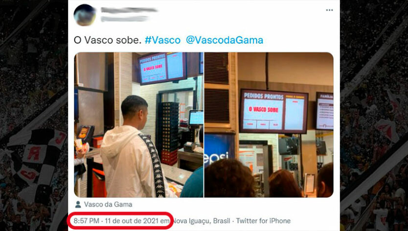 Dia de recordar: torcedores do Vasco tinham grande expectativa pelo acesso à Série A.