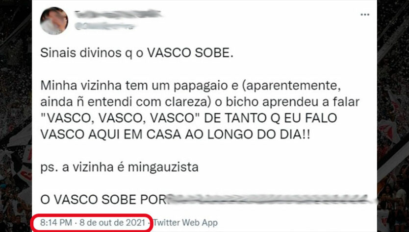 Dia de recordar: torcedores do Vasco tinham grande expectativa pelo acesso à Série A.