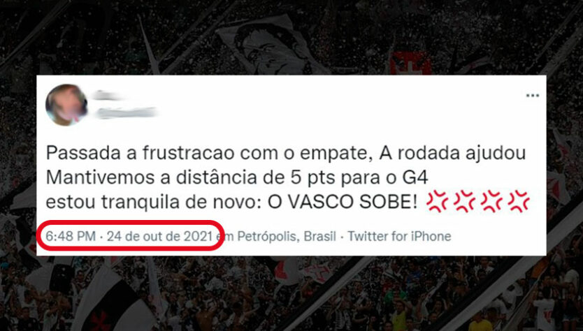 Dia de recordar: torcedores do Vasco tinham grande expectativa pelo acesso à Série A.