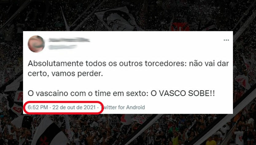 Dia de recordar: torcedores do Vasco tinham grande expectativa pelo acesso à Série A.